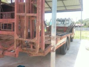 ***ขายแล้วครับขอบคุณ Truck2hand ขายแพ็คคู่ รถเกี่ยว+เทเลอร์ /// รถเกี่ยวแบบกระสอบ ประกอบไทยเส็งยนต์ เครื่อง HINO HO7D 195ไม่โบ ตัวเดิน10HT ปั้มได้กิ้น23 เครื่องดีปั้มดี ช่วงล่าง60\% แทร็ก โซ่ โรลเลอร์ สภาพดี สีสีนดี รถทำงานได้ครับ พร้อม เทเลอร์ หัวยาวเพลาเ ***ขายแล้วครับขอบคุณ Truck2hand ขายแพ็คคู่ รถเกี่ยว+เทเลอร์ /// รถเกี่ยวแบบกระสอบ ประกอบไทยเส็งยนต์ เครื่อง HINO HO7D 195ไม่โบ ตัวเดิน10HT ปั้มได้กิ้น23 เครื่องดีปั้มดี ช่วงล่าง60\% แทร็ก โซ่ โรลเลอร์ สภาพดี สีสีนดี รถทำงานได้ครับ พร้อม เทเลอร์ หัวยาวเพลาเ