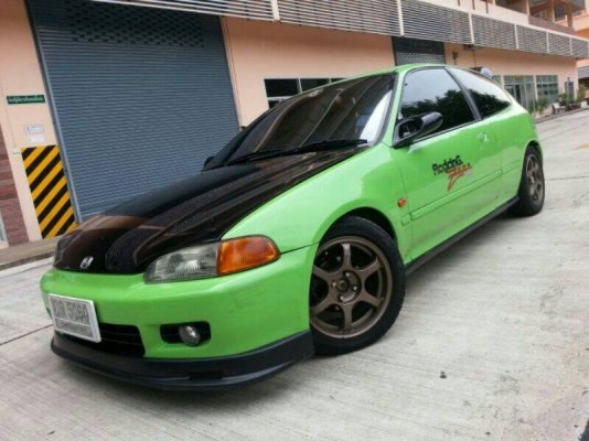 ขาย EG-3D  เครื่อง D15B VTEC ติดLPGหัวฉีด ถังโดนัท ล้อRG2 ค้ำโช็คCUSCO ท่อHKSแท้ รถสวย สีสวย มีเสน่ห์คับ