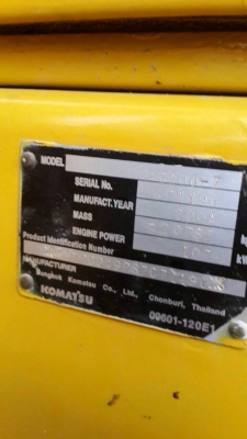 ขายรถแบ็คโฮ Komatsu PC200-7 ไมล์ชั่วโมง 5,xxx เอกสารใบแจ้งจำหน่าย ขายรถแบ็คโฮ Komatsu PC200-7 ไมล์ชั่วโมง 5,xxx เอกสารใบแจ้งจำหน่าย