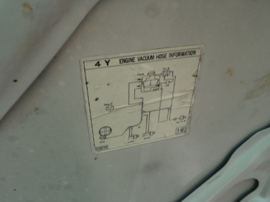 ขายtoyota  yn106 แท้ ด่วน พร้อมชุดโอน