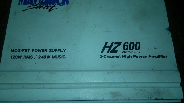 POWER MARVICK HZ-600 2Channal