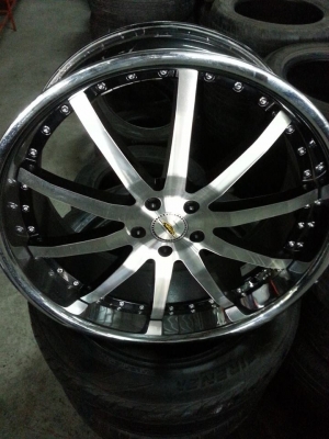 ขายแม็กนอก STYLINO VIP ขอบ22 5 รู สวยๆๆครับแนวVIP