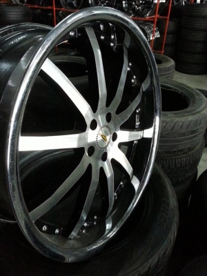 ขายแม็กนอก STYLINO VIP ขอบ22 5 รู สวยๆๆครับแนวVIP