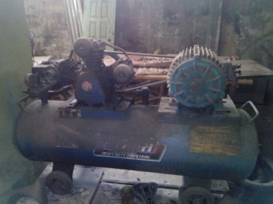 ปั๊มลม  มอเตอร์5 แรง  หัว3 แรง  3สาย