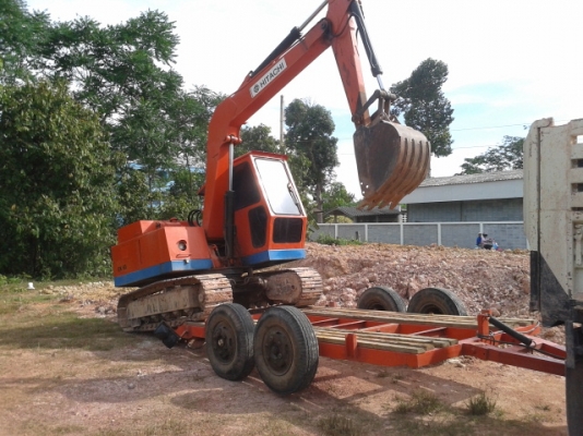 รถแมคโคอิตาชิ PC 60 UH -025 พร้อมรถลาก  พร้อมใช้งาน   เอกสารใบประมูล