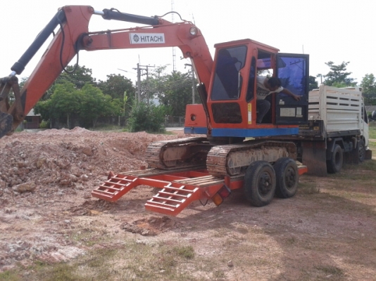 รถแมคโคอิตาชิ PC 60 UH -025 พร้อมรถลาก  พร้อมใช้งาน   เอกสารใบประมูล