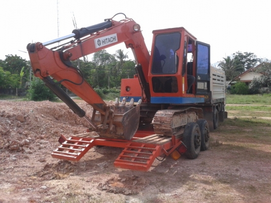 รถแมคโคอิตาชิ PC 60 UH -025 พร้อมรถลาก  พร้อมใช้งาน   เอกสารใบประมูล