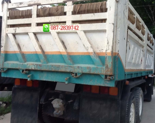 ขายดาวน์ รถบรรทุกดั้มพ์ 10 ล้อ 2 เพลา มีระบบลากจูง