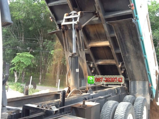 ขายดาวน์ รถบรรทุกดั้มพ์ 10 ล้อ 2 เพลา มีระบบลากจูง