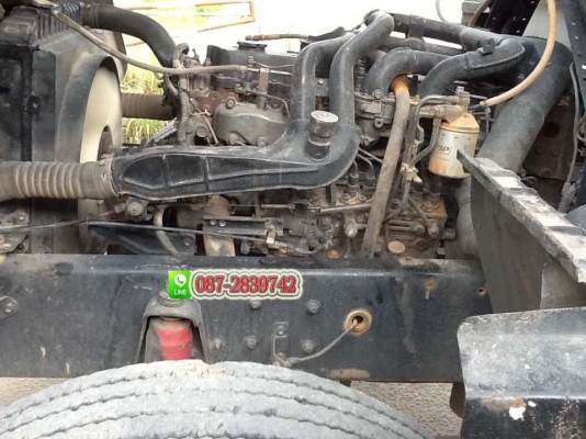 ขายดาวน์ รถบรรทุกดั้มพ์ 10 ล้อ 2 เพลา มีระบบลากจูง