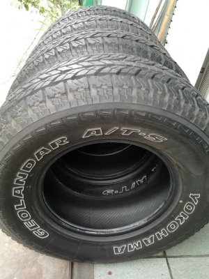 Yoko้hama AT 265/70/16 ปี13 ดอก1cm.ทั้ง4เส้น