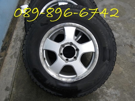 ขายแม็ก 6 รูขอบ 17 พร้อมยาง ออฟโรดครับ