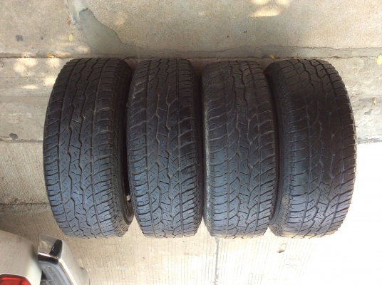 ล้อเบรนท์เล่ ขอบ16 พร้อมยางMaxxis 245-70-16 ปี11-12 ดอกเต็มถูกๆ