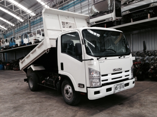 ขาย ISUZU NPR ไฟตาตั้ง 6 ล้อ ดั้ม 4 ตัน รถสวยๆ สภาพพร้อมใช้งาน