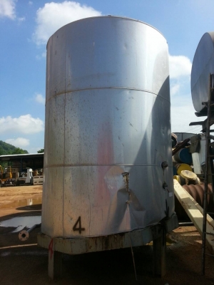 ขายถังสแตนเลสพร้อมใบกวน 15,000 ลิตร พร้อมหุ้มฉนวนอย่างดี ราคาไม่แพง จำนวน 12 ใบ