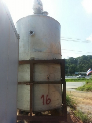 ขายถังสแตนเลส(ถังต้ม) ขนาด 10,000 ลิตร สภาพสวย พร้อมใช้