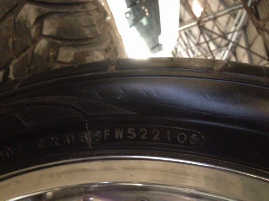 ล้อแม็คพร้อมยางnitto 285/35ZR22