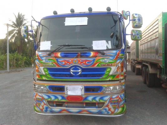 ขายสิบล้อพ่วง แม่-ลูกHINO 500 NGV 360 บริษัทแท้ 4พ่วง