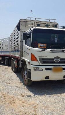 รถฮีโน่ 10 ล้อดั้ม 344 แรงม้า. ปี 53  ( ขายแม่ / ลูก )  สนใจติดต่อ 081 - 6079515