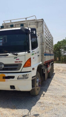 รถฮีโน่ 10 ล้อดั้ม 344 แรงม้า. ปี 53  ( ขายแม่ / ลูก )  สนใจติดต่อ 081 - 6079515