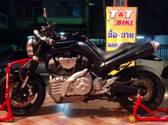 ต้ำพระราม2ขาย YAMAHA MT-01 เครื่อง1700CC ปี2007 อินวอย์ สรรพสามิตแท้ๆครบทุกฉบับ ของแต่งแน่นๆคันคับ ท่อเสียงดุดุ