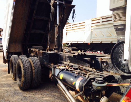 ขายรถพ่วง 22 ล้อ HINO MEGA 320 ยูโร2 ดัมพ์สามมิตร ลูก 3 เพลาแท้ เครื่องเดิม เกียร์เดิม ขายรถพ่วง 22 ล้อ HINO MEGA 320 ยูโร2 ดัมพ์สามมิตร ลูก 3 เพลาแท้ เครื่องเดิม เกียร์เดิม