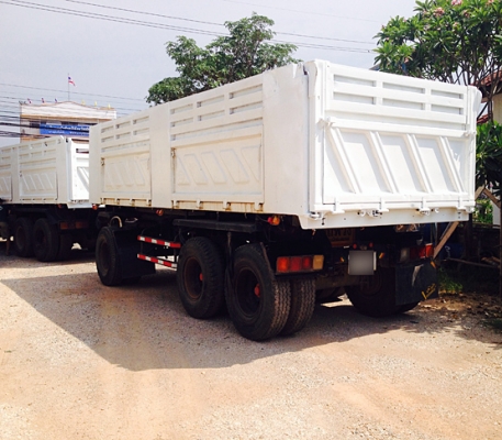 ขายรถพ่วง 22 ล้อ HINO MEGA 320 ยูโร2 ดัมพ์สามมิตร ลูก 3 เพลาแท้ เครื่องเดิม เกียร์เดิม ขายรถพ่วง 22 ล้อ HINO MEGA 320 ยูโร2 ดัมพ์สามมิตร ลูก 3 เพลาแท้ เครื่องเดิม เกียร์เดิม