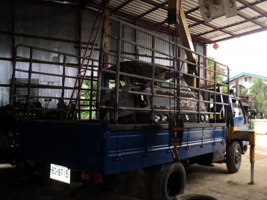 ขายด่วน !!! รถเครน TOYOTA  4 สูบ 115 แรงม้า 2 เพลา