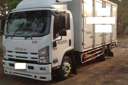 ขาย NPR150 แรง ปี 53 ตู้สิบบานยาว 4.3 m สวยพร้อมใช้ โทร 088-4501277