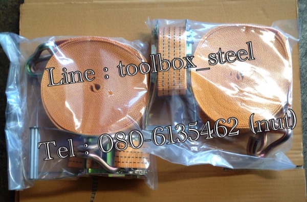 จำหน่าย สายรัดรถบรรทุก อย่างดี 2" หนา3.0มิล ยาว 6-8-10-12 ม สำหรับงานหนัก 5-6ตัน มาตราฐานCE ราคากันเองครับ โทร 080-6135462