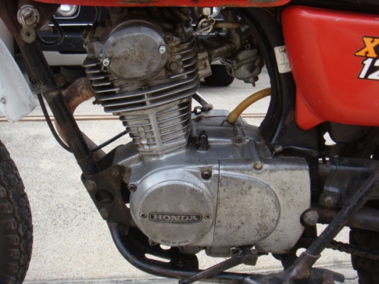 honda xl 125 รถมือเดียว ทะเบียนโอน