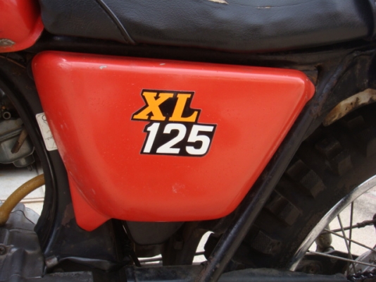 honda xl 125 รถมือเดียว ทะเบียนโอน