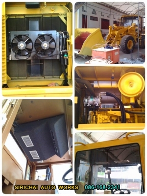 รับติดตั้งและซ่อม แอร์รถยนต์ รถแทรคเตอร์ รถแบคโฮ รถตักล้อยาง รถเกรด รถบด รถเครน รถหัวลาก รถขุด รถบรรทุก