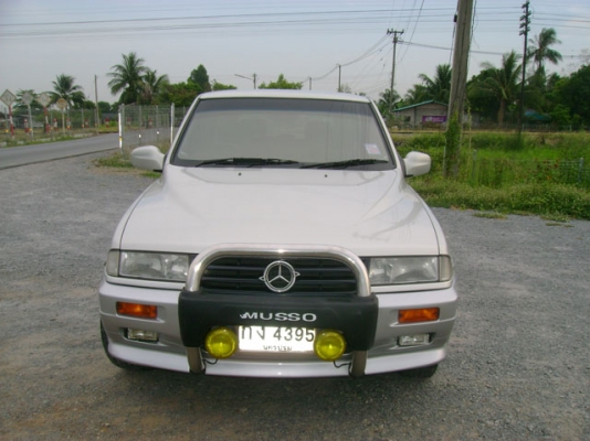 MUSSO SANYONG AUTO LPG มือเดียวออกห้าง 120000KM.