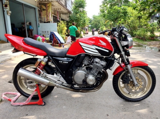 HONDA CB400cc ปี93 สภาพเยี่ยม ลายปีกนกใหญ่ สรรพสามิตแท้ 65,000 -