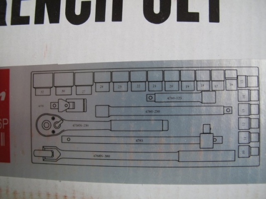 ชุดบล็อค Koken made in japan (ชุดใหญ่24ชิ้น)