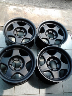 Max ขอบ16 กว้าง8 ออฟ0 สีดําด้าน สวยๆ