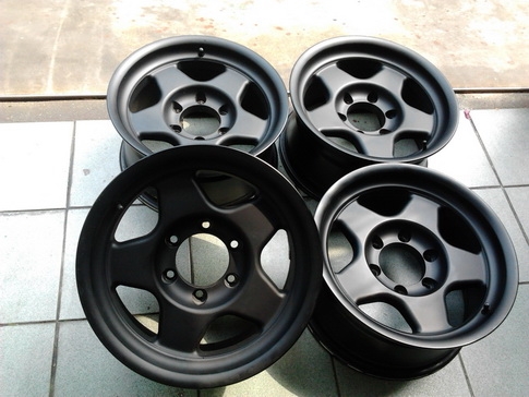 Max ขอบ16 กว้าง8 ออฟ0 สีดําด้าน สวยๆ