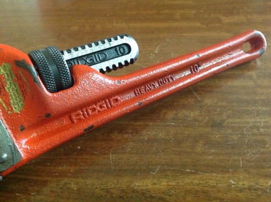 ขายประแจขันท่อ RIDGID 10"