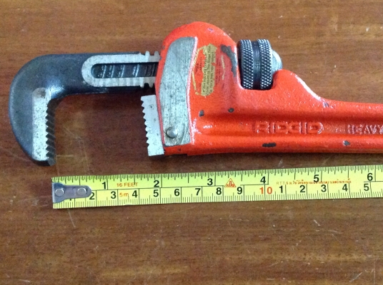 ขายประแจขันท่อ RIDGID 10"