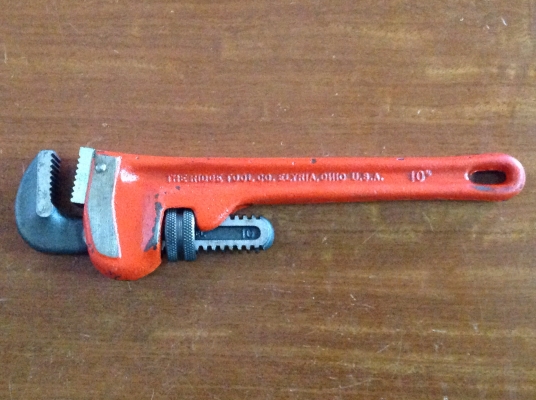 ขายประแจขันท่อ RIDGID 10"