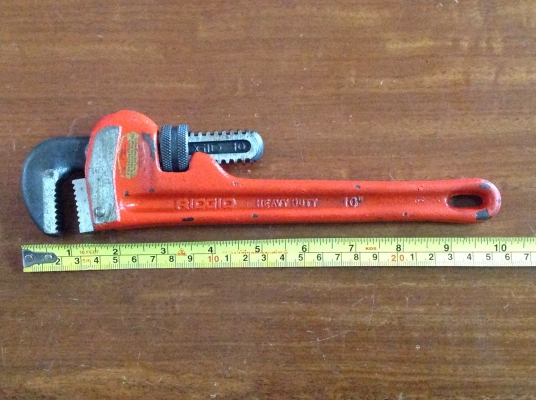 ขายประแจขันท่อ RIDGID 10"