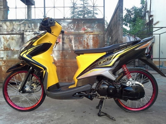 Mio125 เครื่องเดิมสนิท แต่งสวยภายนอกอย่างเดียว ราคาเร้าๆเลยครับ