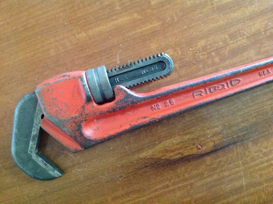 ขายประแจเหลี่ยมขันท่อ RIDGID 25"