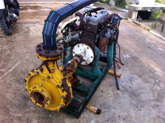 หอยโข่งพร้อมเครื่องอีซูซุ 4สูบ