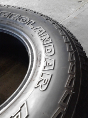 265/70R16 YOKOHAMA GEOLANDER A/T-S ยางยังใหม่ ใช้งานน้อย   ติดต่อ.081-427-3941