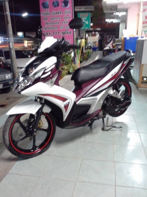 รถสวยเท่ห์มีสไตล์ดูดีสุดๆ Yamaha Nouvo Sx ตัวท๊อป รุ่นใหม่ล่าสุด ล้อแม็กซ์แท้ ปี 2555