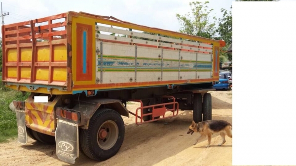 ขายดาวน์ รถ สิบล้อ HINO FM  3M 240 แรง ติดก๊าช พ่วงแม่ลูก ดั้มมิเนียม รถยังวิ่งงานอยู่  สนใจนัดดูรถได้