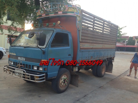 ***ขายแล้วครับขอบคุณ Truck2hand ขาย6ล้อดั้มเกษตร ISUZU NPR59L ประกอบ วางเครื่อง 4HG1-135HP(ลงเล่ม)เครื่องแรง แน่นดี ไม่เยิ้มเกียร์ดีไม่หลุด สโลวปลายเกียร์ ช่วงล่างใหญ่ Fหน้า-หลัง คัสซีสวยไม่ปะไม่ดาม กระบะดั้มเกษตร5ตัน 4.3ม.พื้นเหล็ก ตงเหล็ก คอกไม้สูงสภาพด