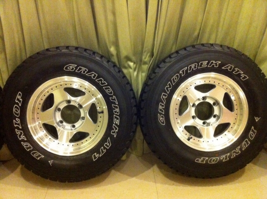 ล้อ 15 ลาย bradley พร้อมยาง 30 all ล้อ 15 ลาย bradley พร้อมยาง 30 all